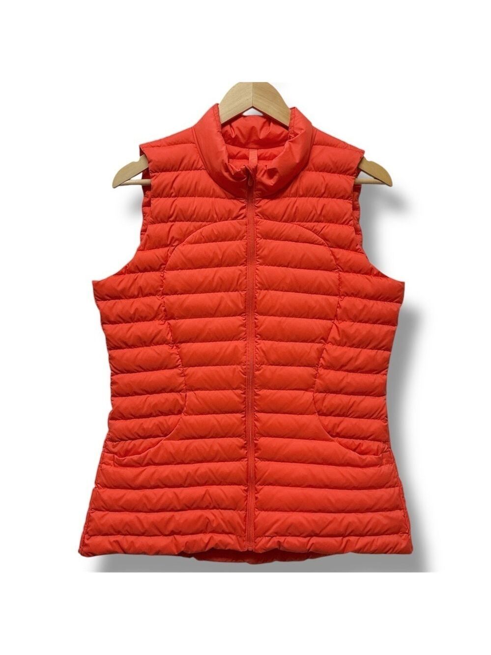 Lululemon Pack It Down Puffer Vest Orange Size 10